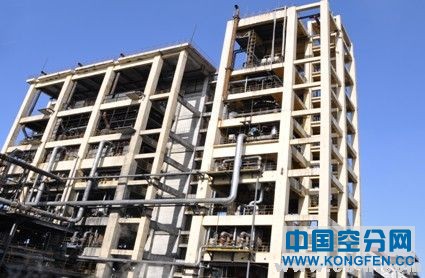 山西丰喜集团使用&ldquo;水煤浆水冷壁清华炉气化技术&rdquo;的装置