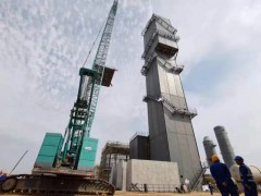榆神能化80000Nm³/h空分冷箱封顶