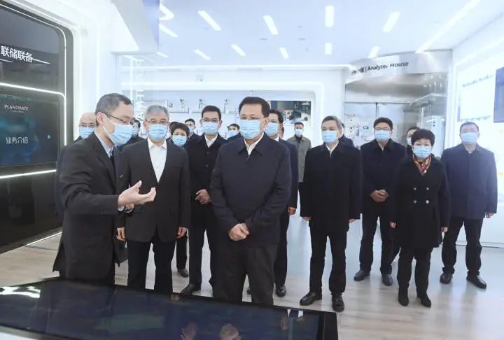 浙江省委书记袁家军一行莅临中控技术调研 浙江省委书记袁家军一行莅临中控技术调研