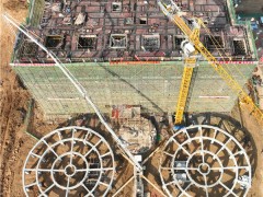 【奋进稳增长 建功二十大】中国天辰工程有限公司总承包的山东裕龙岛煤气化制氢项目第一个主体框架封顶