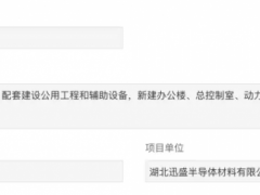 湖北迅盛半导体材料有限公司50亿元硅烷项目备案信息公示