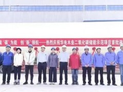 全球首个百万吨级二氧化碳储能核心设备在新疆投运