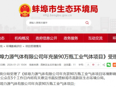 蚌埠力源气体年产90万瓶工业气体项目正式启动
