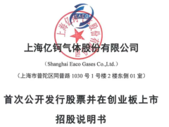 亿钶气体IPO获受理，拟募资6.5亿丰富电子气体产品矩阵