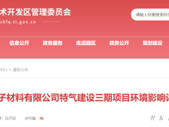 铜陵正帆电子材料特气建设三期项目进入环评首次公示:90吨/年电子级砷化氢,新建4#甲类车间